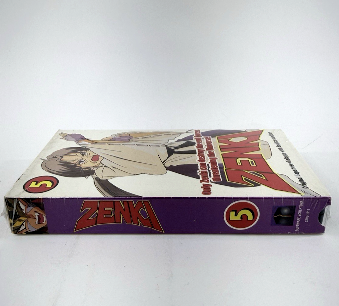 Zenki Vol 4 & 5 (VHS, 1996) New, Factory Sealed - Original Japanese/English Sub