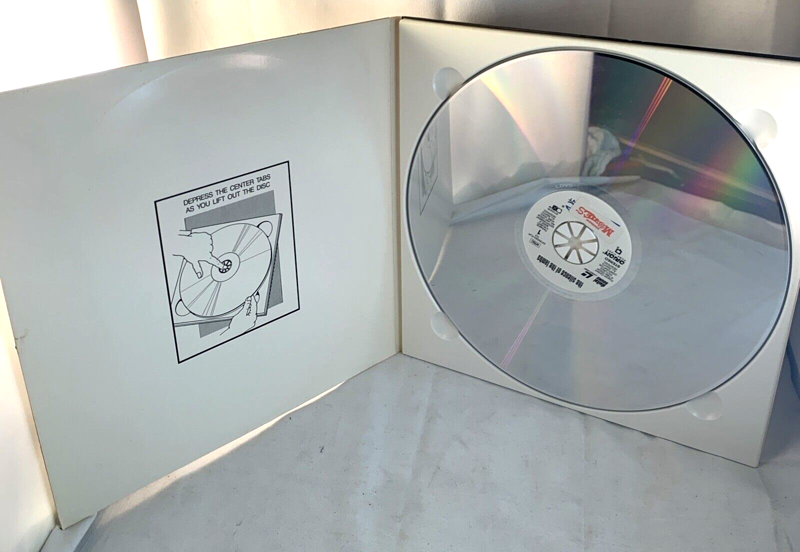The Silence of the Lambs (Extended Play CLV Laserdisc, 1991) - Tested & Working