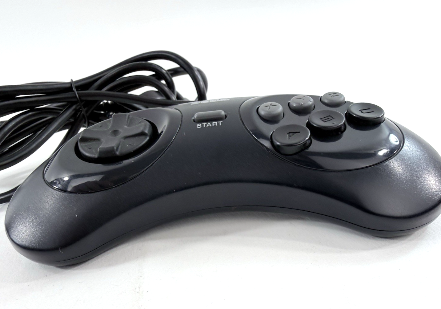 SEGA Genesis Model 2 Console MK-1631 with 6 Button Controller,  Power Supply, AV