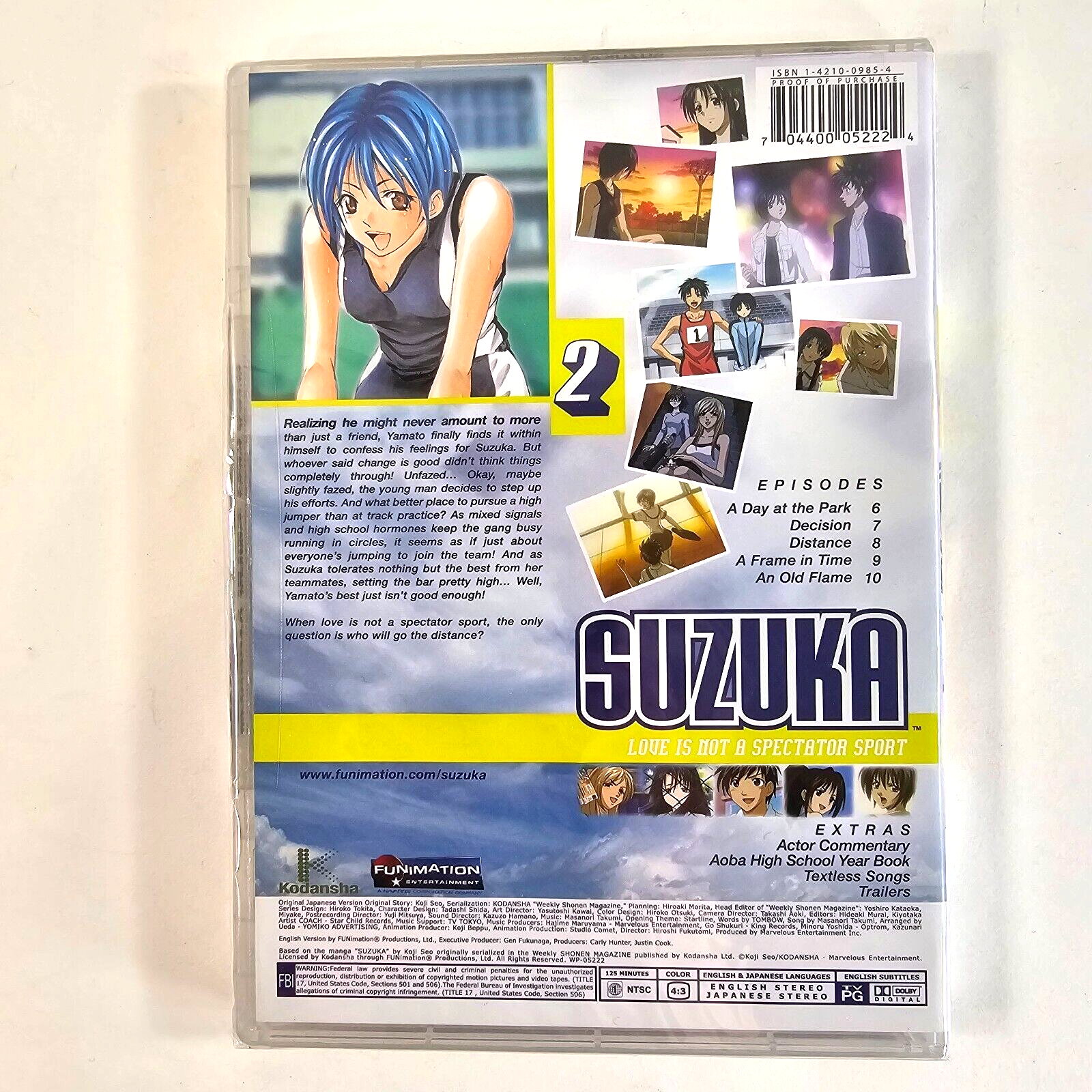 Suzuka - Vol. 2 and Vol. 3 (DVD, 2007) New, Factory Sealed