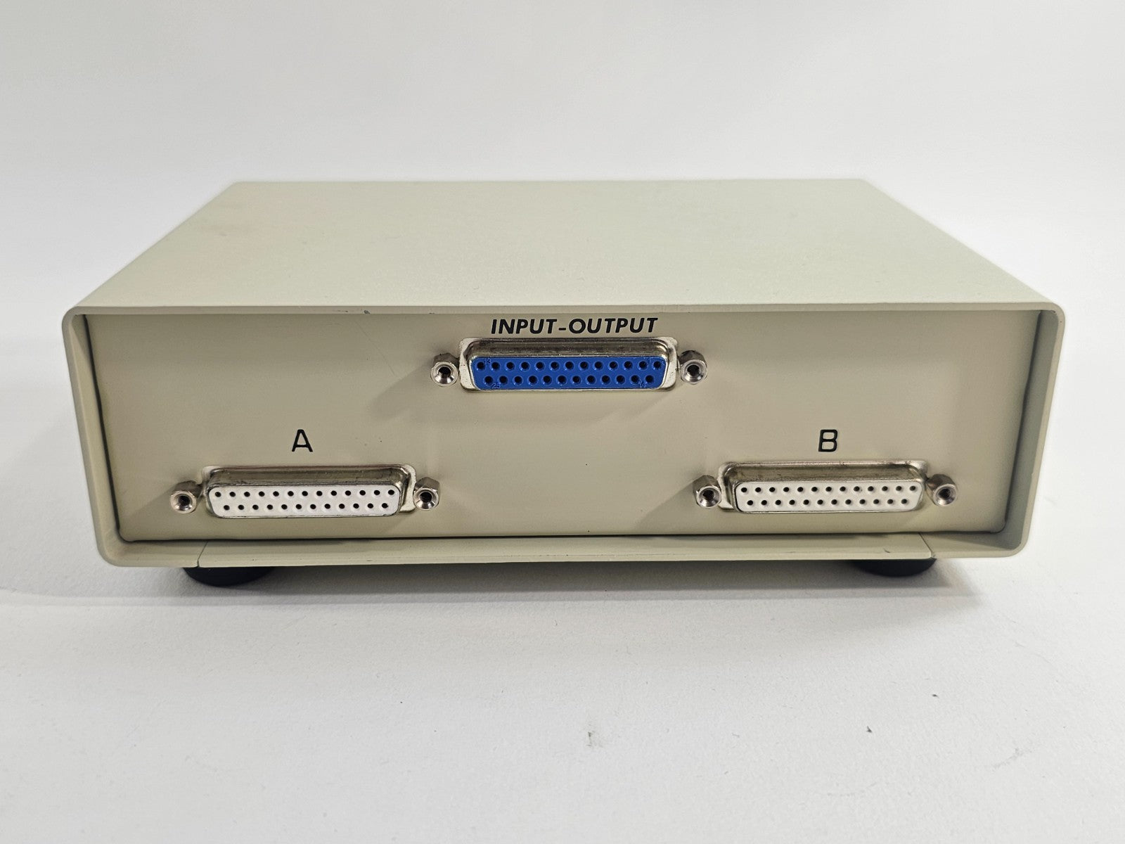 BusinessLand Manual DB-25 A/B Data Switch Box - Parallel Port Selector  - Tested