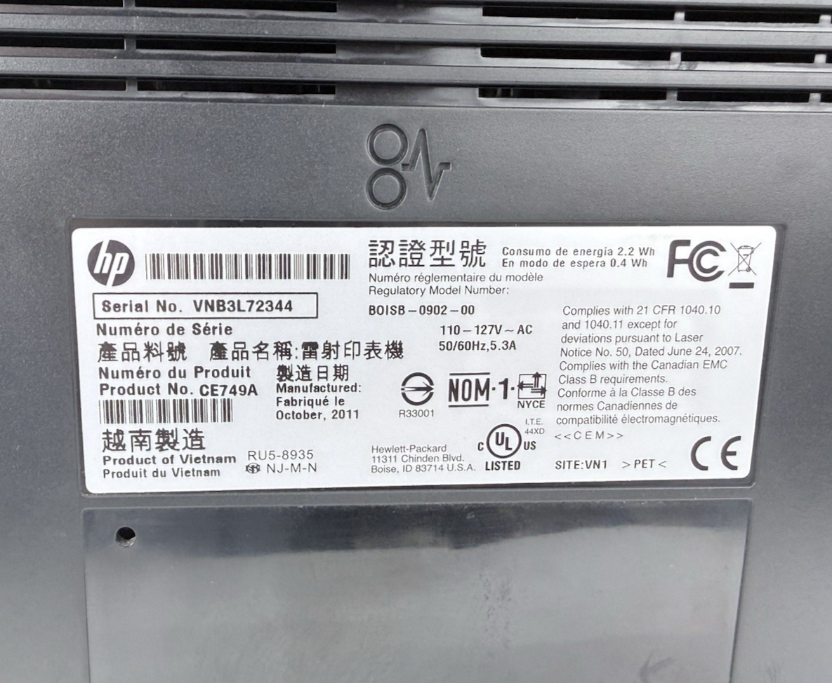HP LaserJet Pro P1606dn Workgroup Laser Printer - Tested and Working