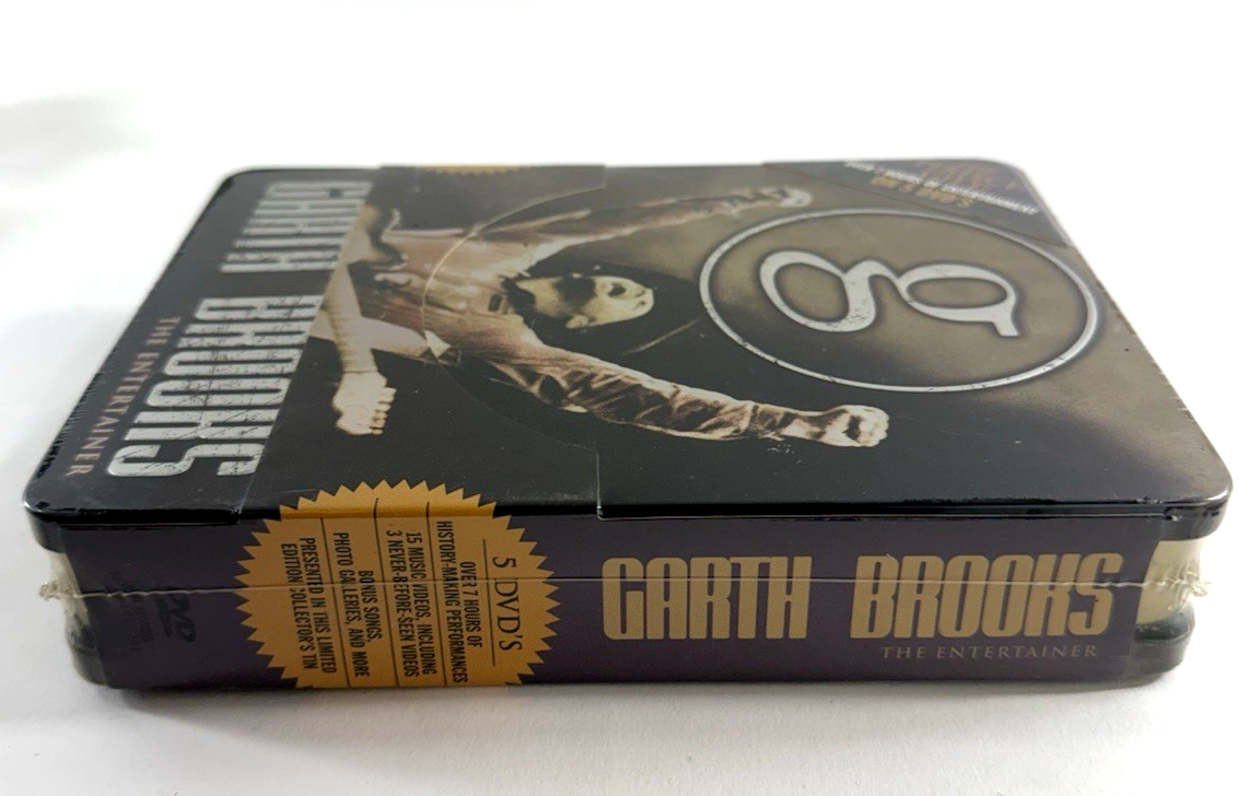 Garth Brooks - The Entertainer (5-Disc Steelbook Set, 2006) New, Sealed