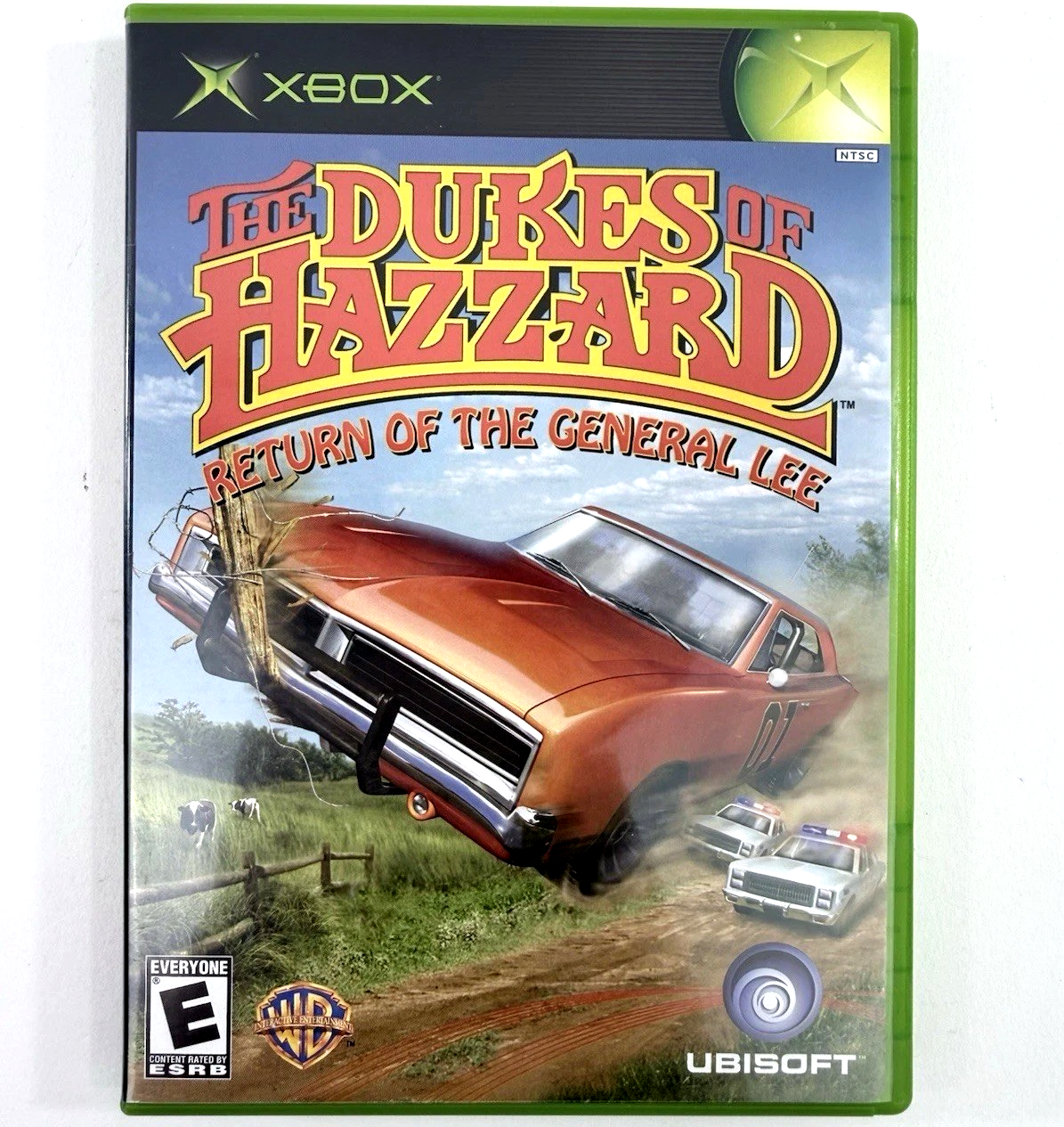 Dukes of Hazzard: Return of the General Lee (Xbox, 2004) Game Case Manual Reg.