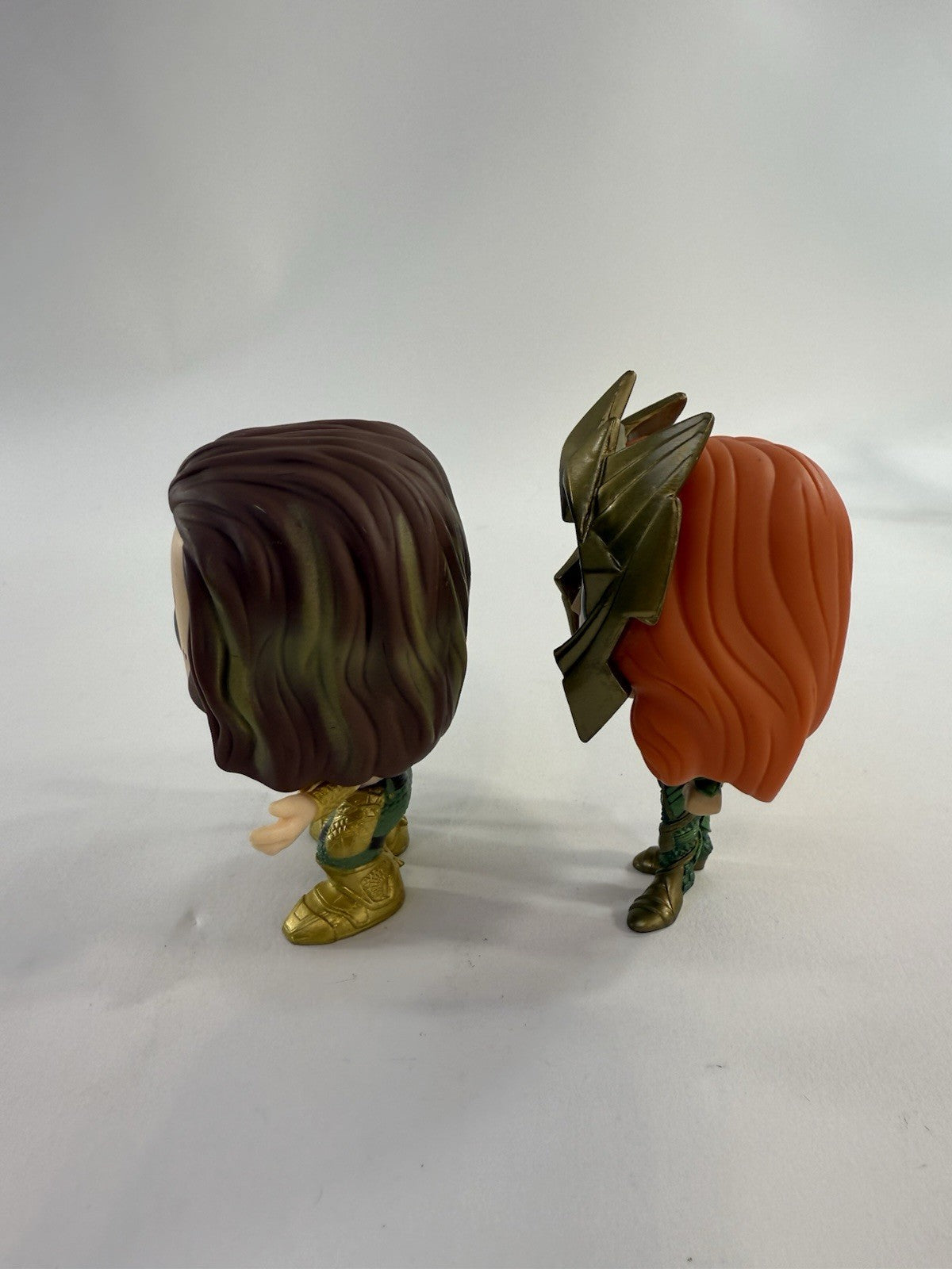 Funko Pop! Heroes DC Aquaman and Mera Vinyl Figures - No Box