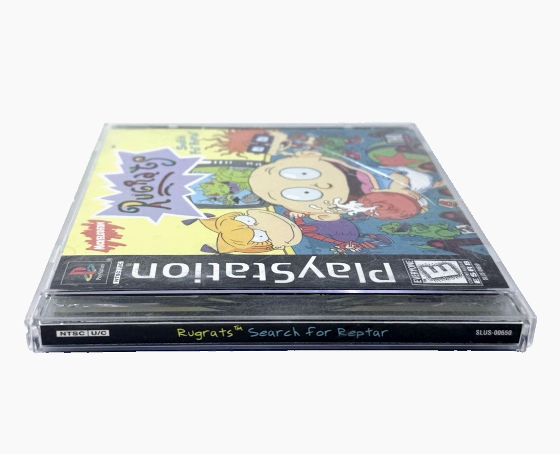 Rugrats: Search for Reptar (PlayStation 1, 1998) Game Case Manual Registration