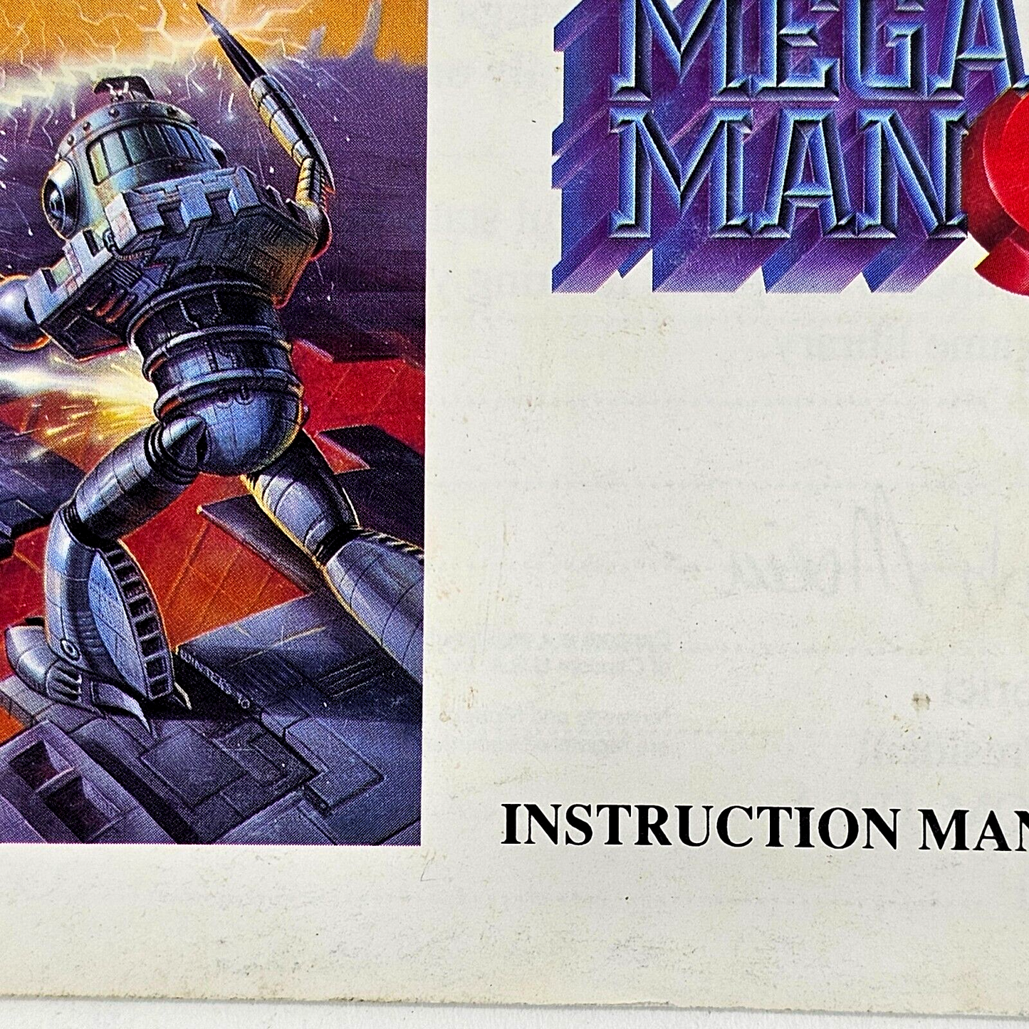 Mega Man 3 (Nintendo Entertainment System, 1990) Instructional Manual NES-XU-USA