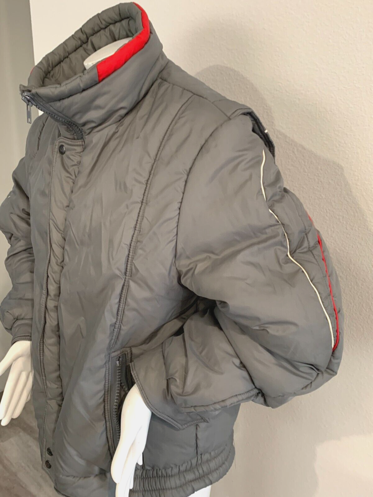 Vintage Obermeyer Men's XL Flashback/Randy Grey Ski Jacket