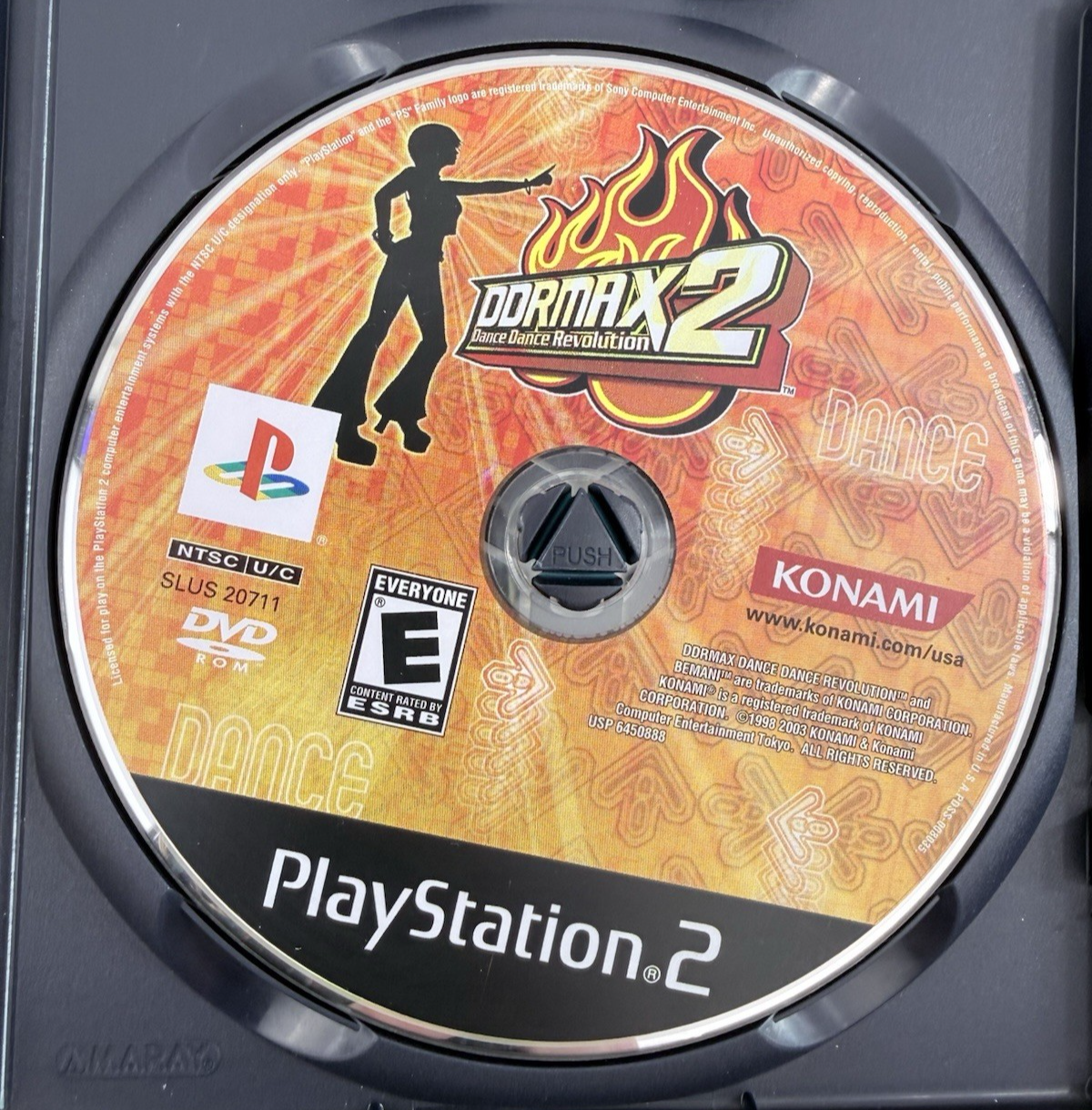 DDRMAX2: Dance Dance Revolution (PlayStation 2, 2003) Game, Case, Manual -Tested
