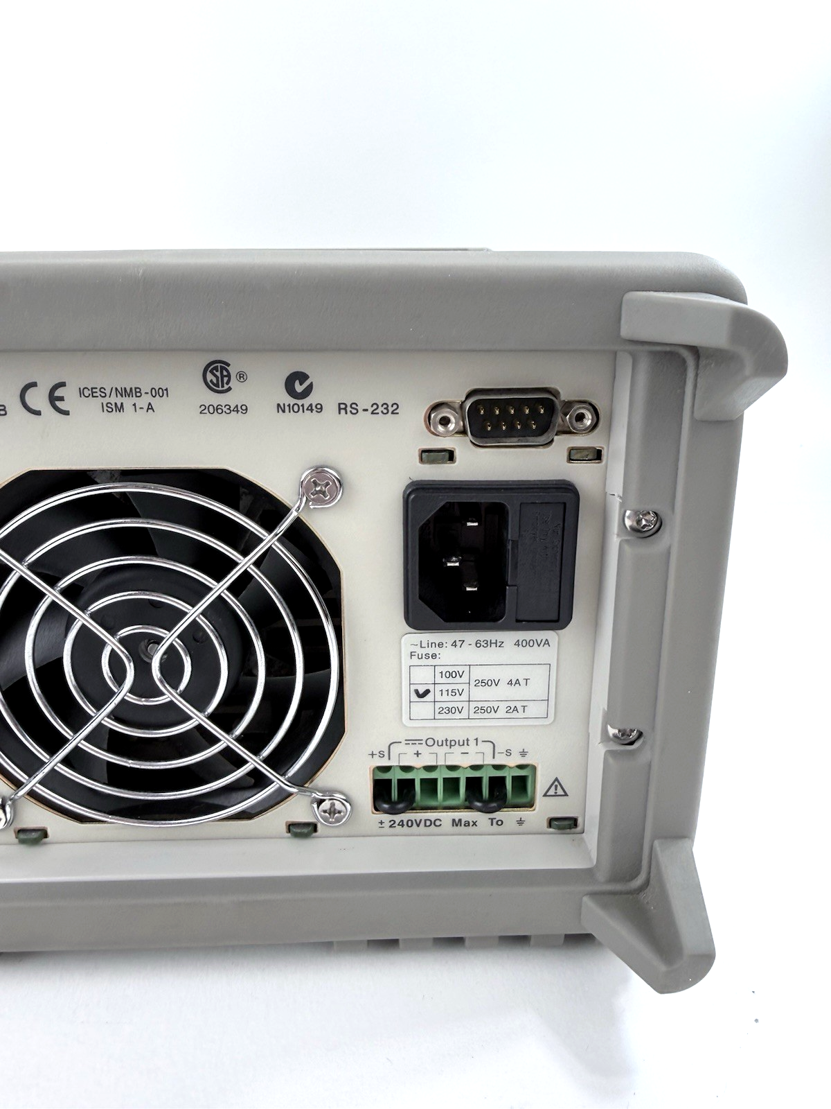 Agilent E3648A 100W Dual Output DC Power Supply - Tested and Working - 4355