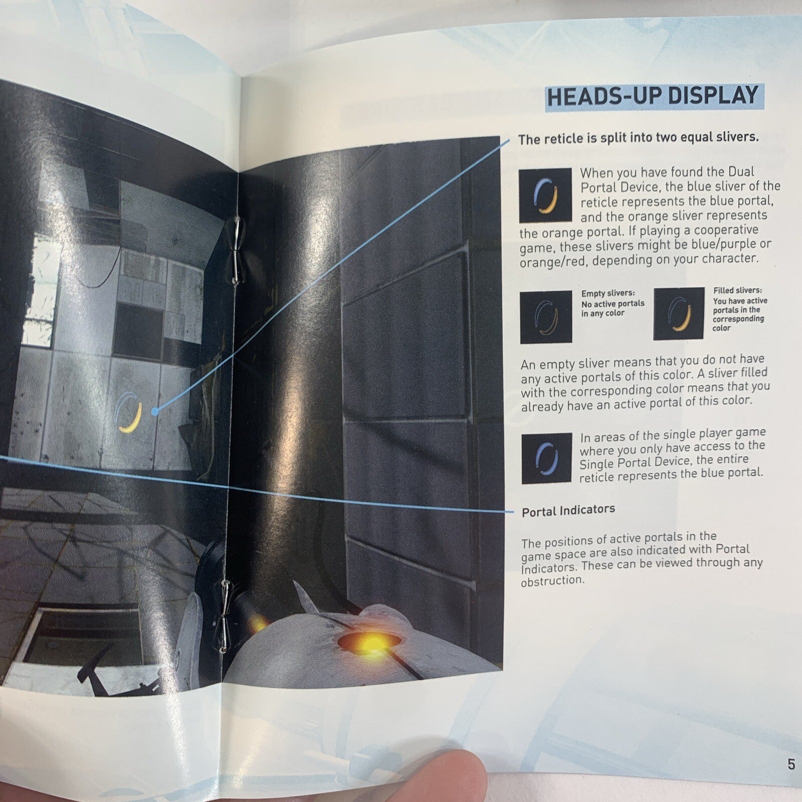 Portal 2 (Sony PlayStation 3, 2011) Game Case Manual - Tested