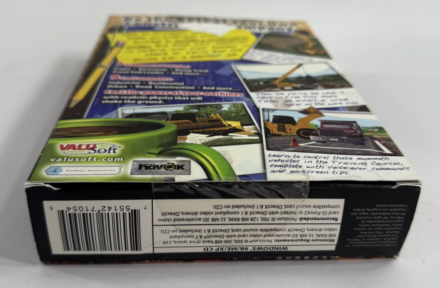 Construction Destruction (PC, 2003) Box Box, Jewel Case, Game Disc, No Manual