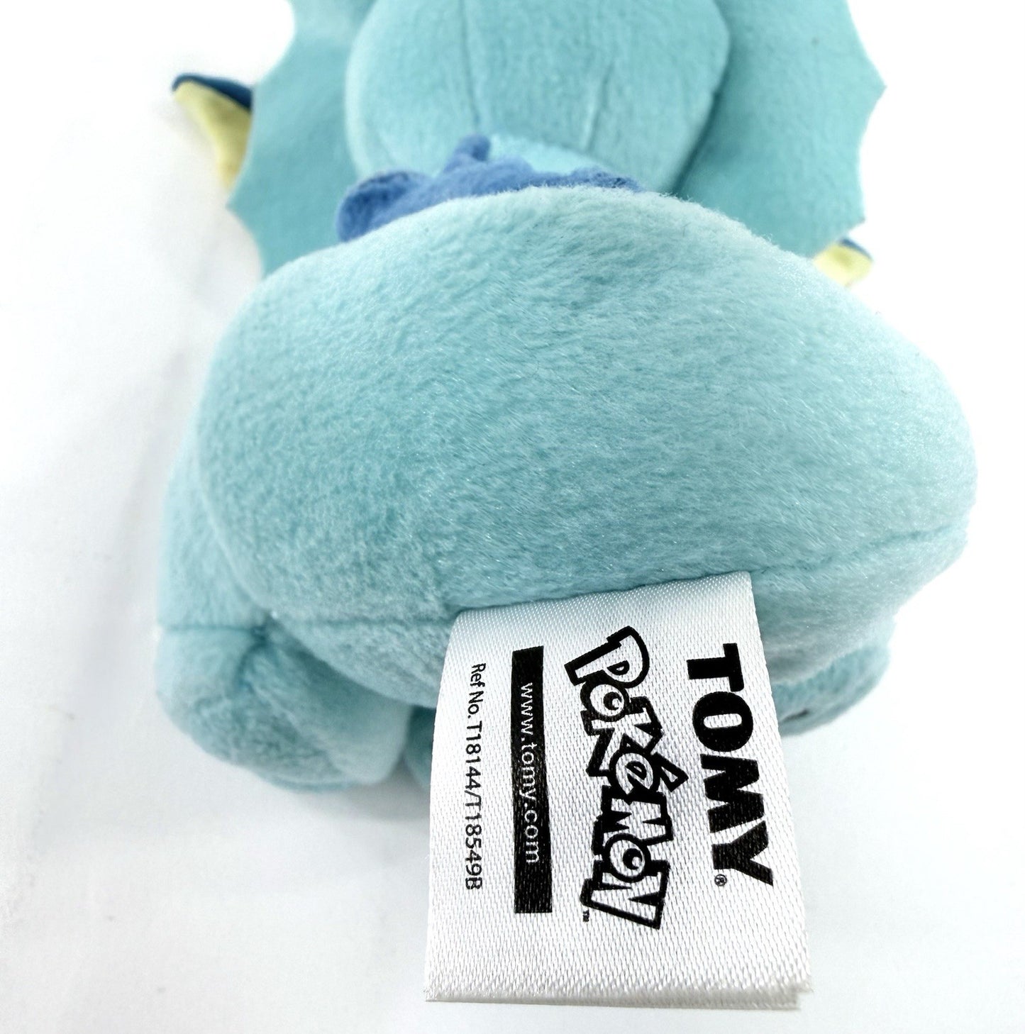 Tomy 2016 Pokémon XY 8” Seated Vaporeon Plush