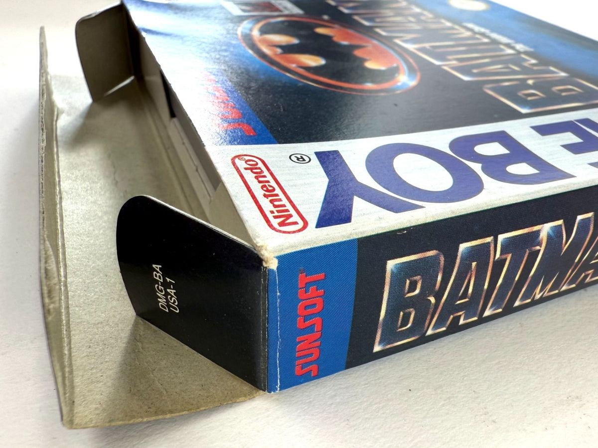Batman: The Video Game (Nintendo Gameboy, 1990) Game Manual Box Inserts - Tested