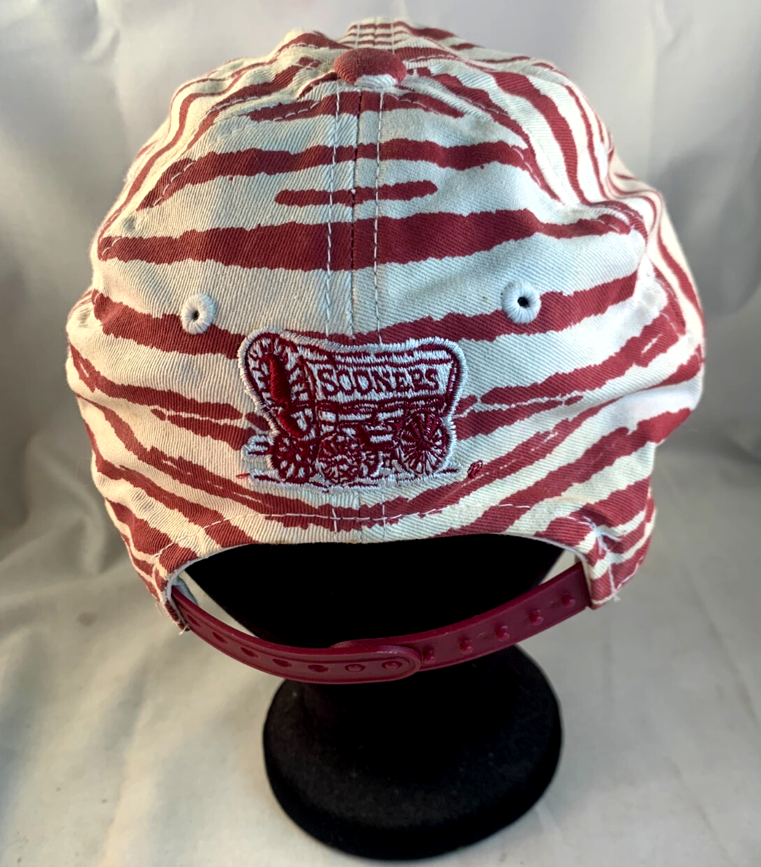 Top of The World Oklahoma Sooners Maroon/White One Size Adjustable Baseball Cap