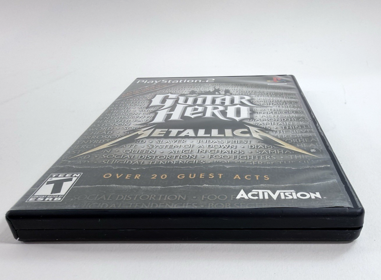 Guitar Hero: Metallica (Sony PlayStation 2, 2009) Game, Case, Manual - Tested