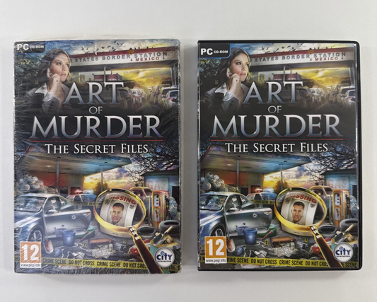 Art Of Murder: The Secret Files (PC CD, 2010) Game Case Manual Sleeve - Untested