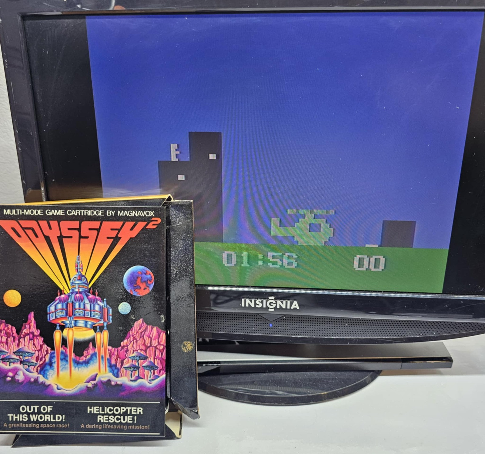 Out of This World/Helicopter Rescue (Odyssey 2/Videopac, 1979) Game Box Manual