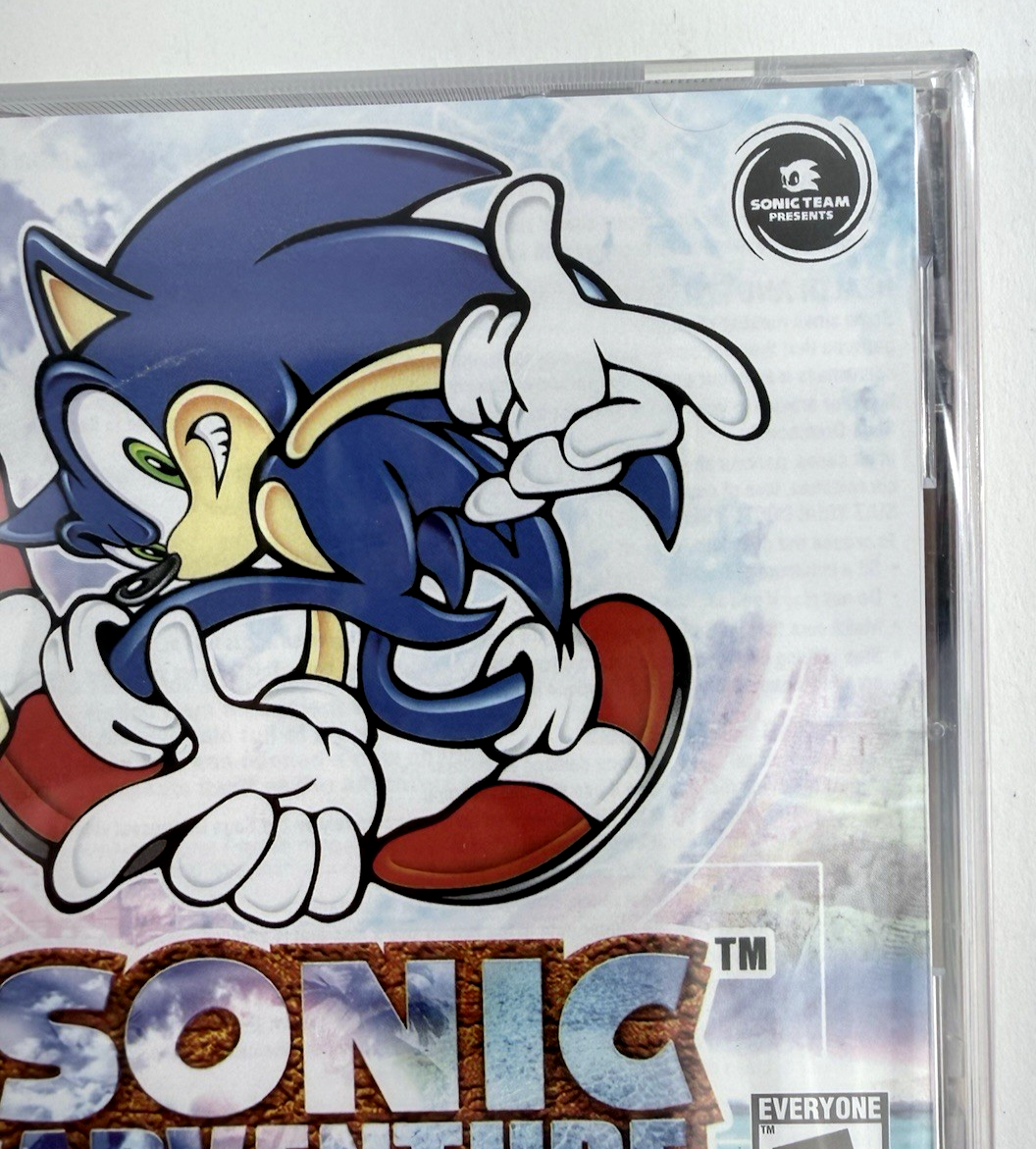 Sonic Adventure Sega All Stars (Sega Dreamcast, 1999) New, Factory Sealed