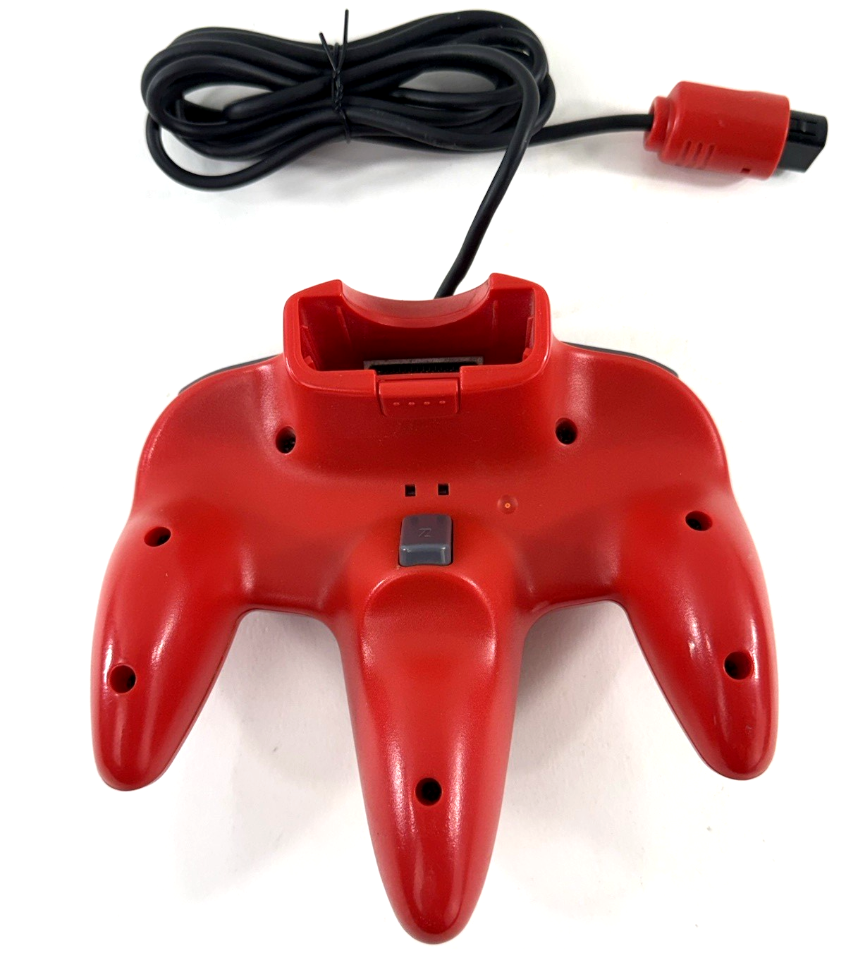 Nintendo 64 Solid Red Wired Controller NUS-005 - Tight Stick - Tested