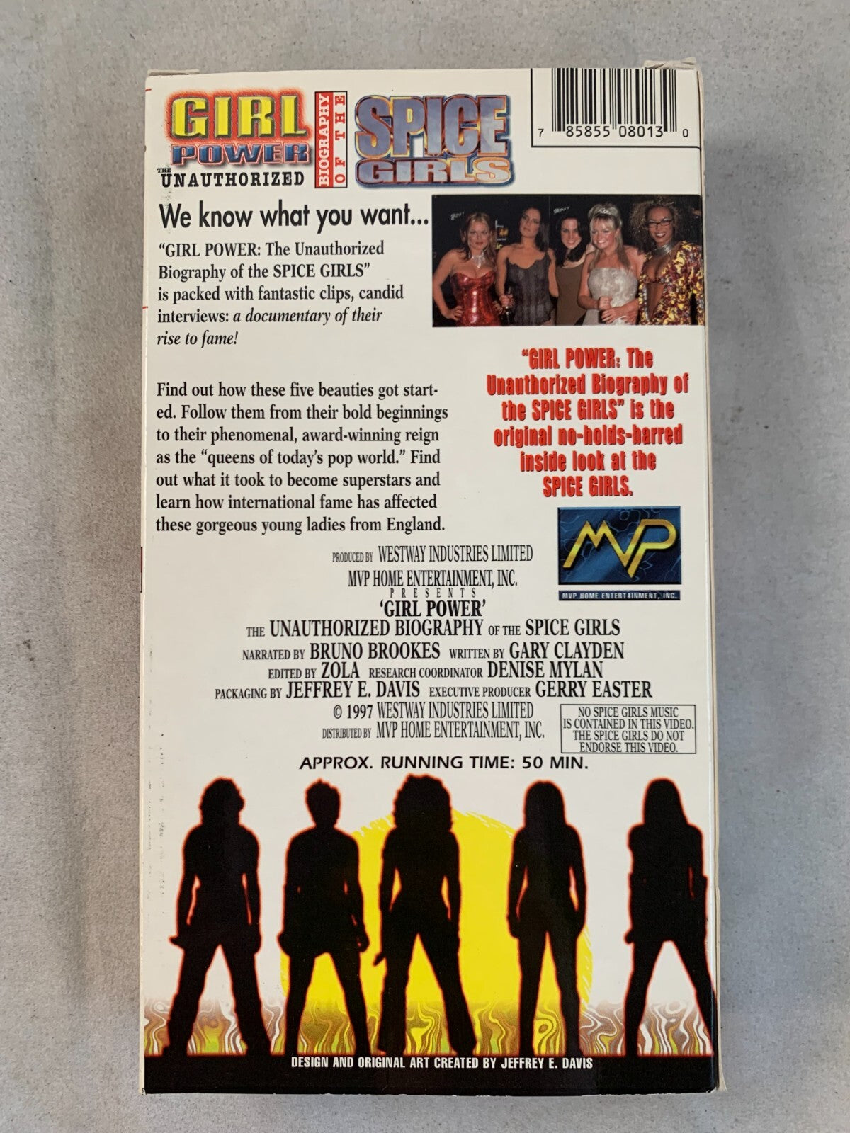 Girl Power: The Unauthorized Biography of the Spice Girls (VHS, 1997)