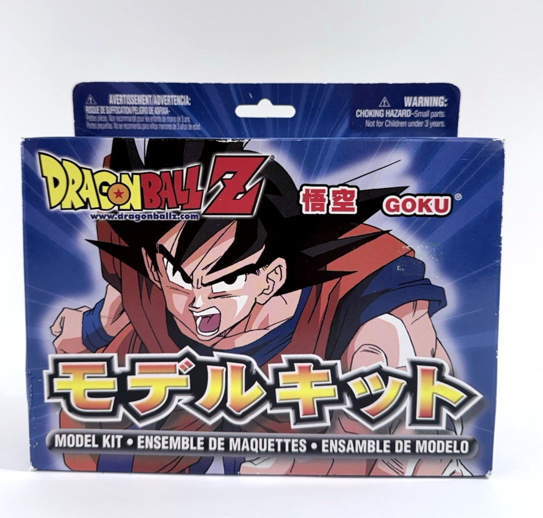 Irwin Toys 2000 Dragon Ball Z Goku Action Figure Model Kit - New, Sealed