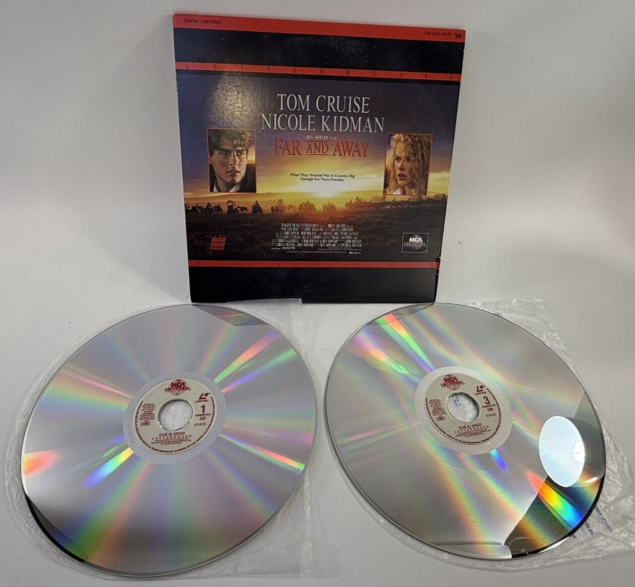 Don Juan de Marco (Laserdisc Bundle) Far And Away, Lady Hawke - Tested