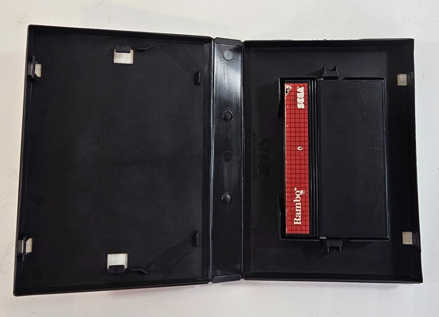 Rambo: First Blood Part II (Sega Master System, 1986) Game and Case  - Tested