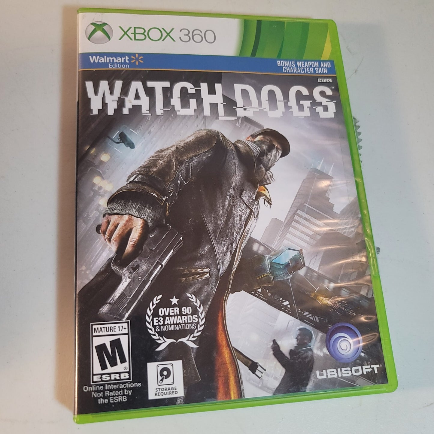 Watch Dogs (Microsoft Xbox 360, 2014) No Manual - 2 Discs
