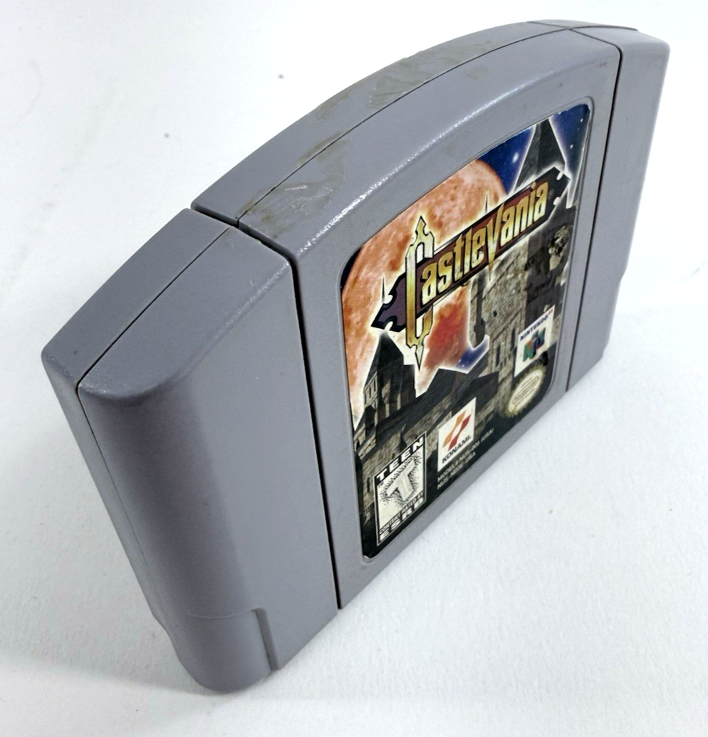 Castlevania (Nintendo 64, 1999) Game Cartridge - Tested and Working