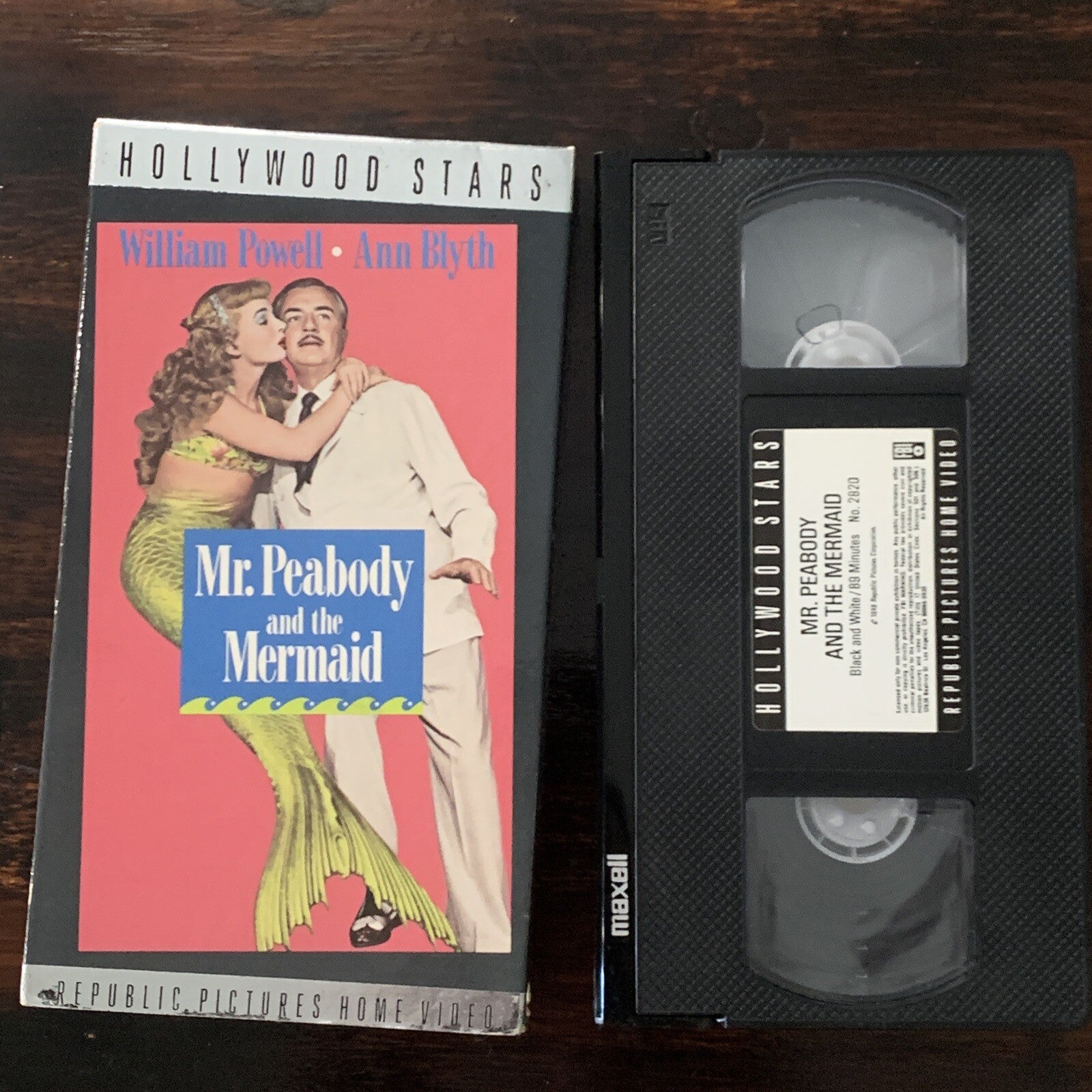 Mr. Peabody and the Mermaid - 45th Anniversary Edition (VHS, 1993)