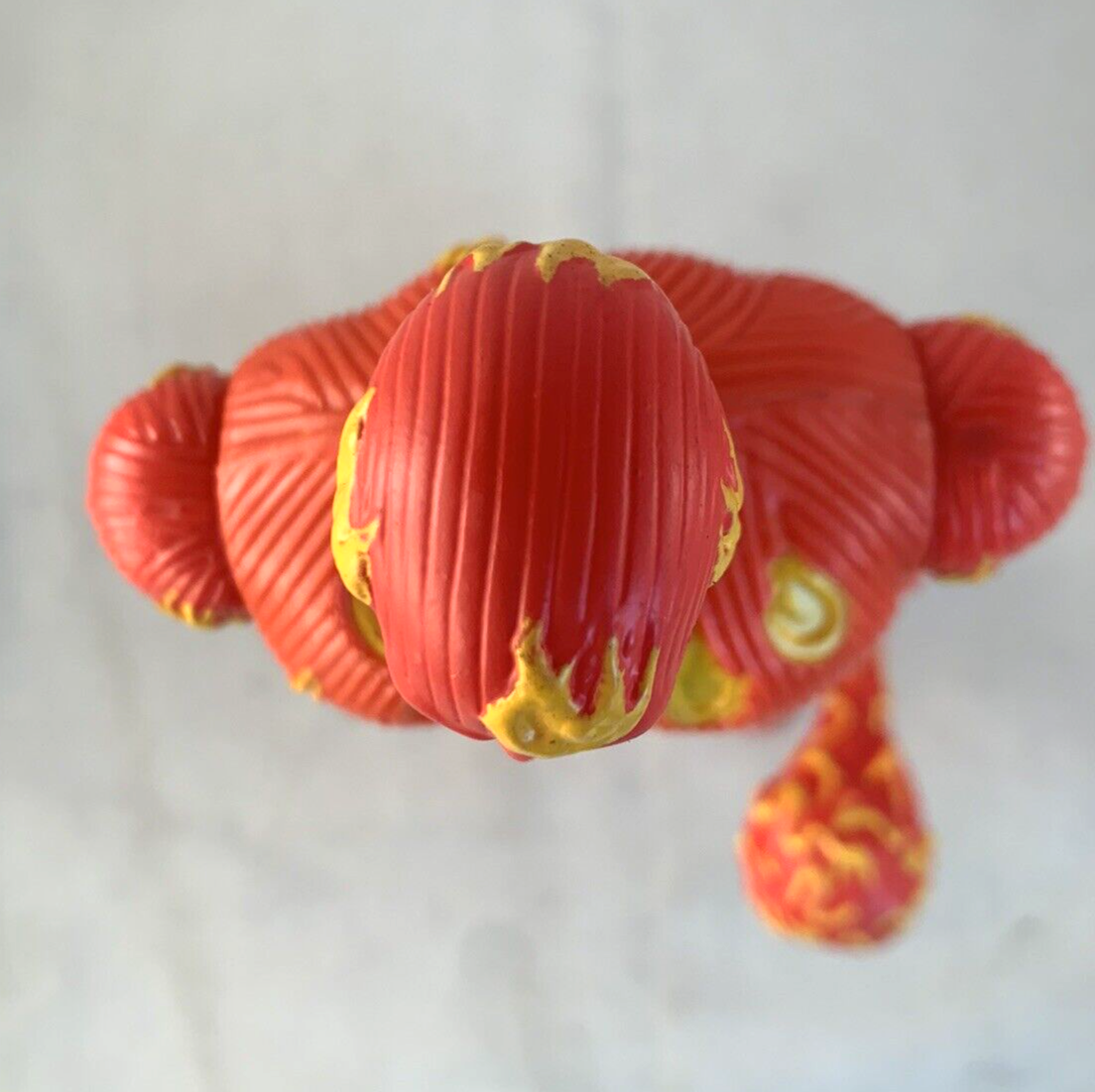 ToyBiz 1994 Marvel Deluxe 10” Action Figure Fantastic Four Human Torch + Torch