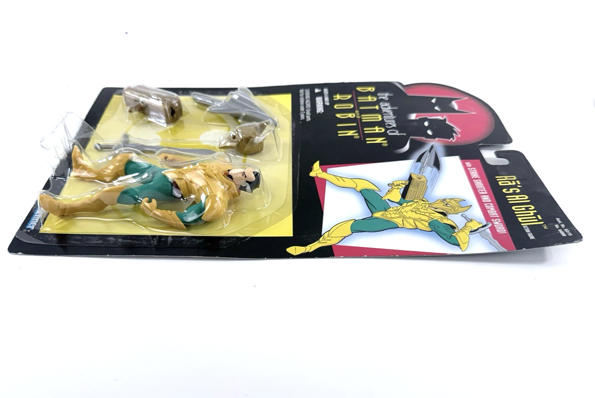 Kenner 1995 Adventures of Batman and Robin Ra’s Al Ghul 4” Sealed Action Figure