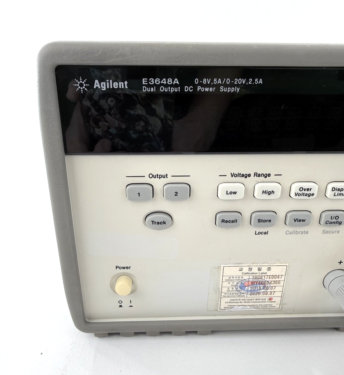 Agilent E3648A 100W Dual Output DC Power Supply - Tested and Working - 4355