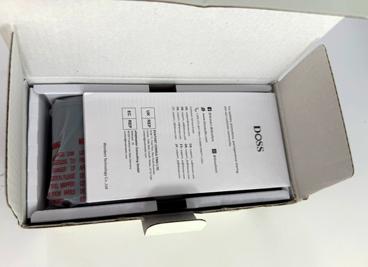 DOSS SoundBox Wireless Portable Bluetooth V5.0 Black Speaker - New, Open Box