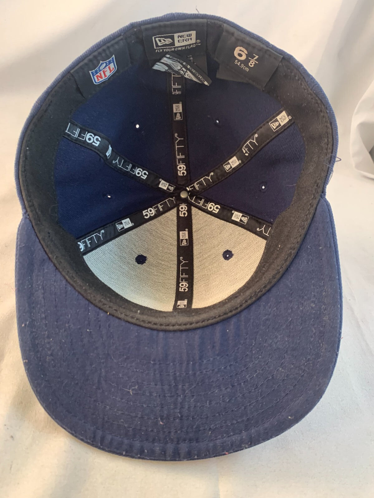 Dallas Cowboys NFL Authentic New Era 59FIFTY Fitted Cap 6 7/8