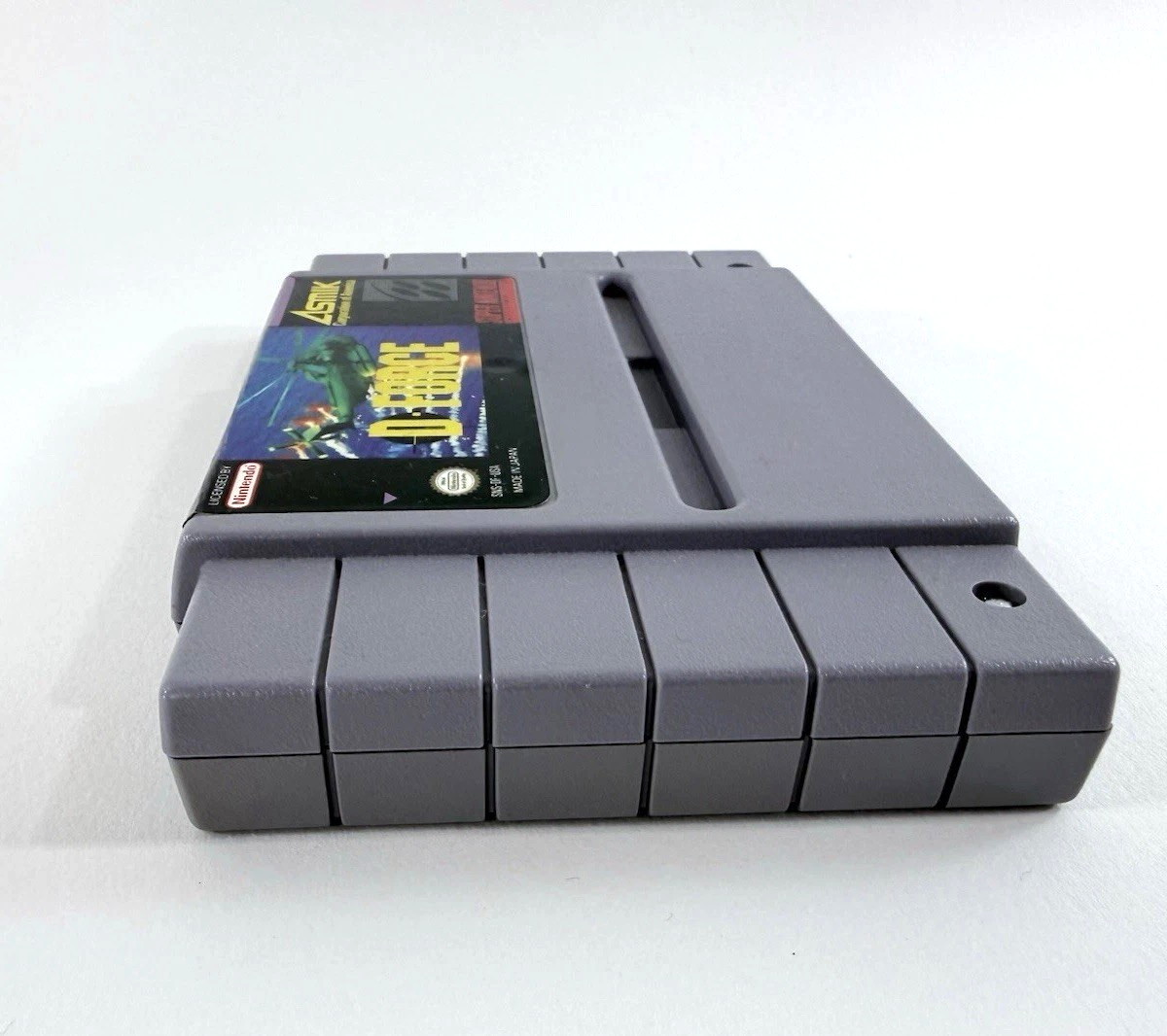 D-Force (Super Nintendo, 1991) Game Cartridge - Tested and Working