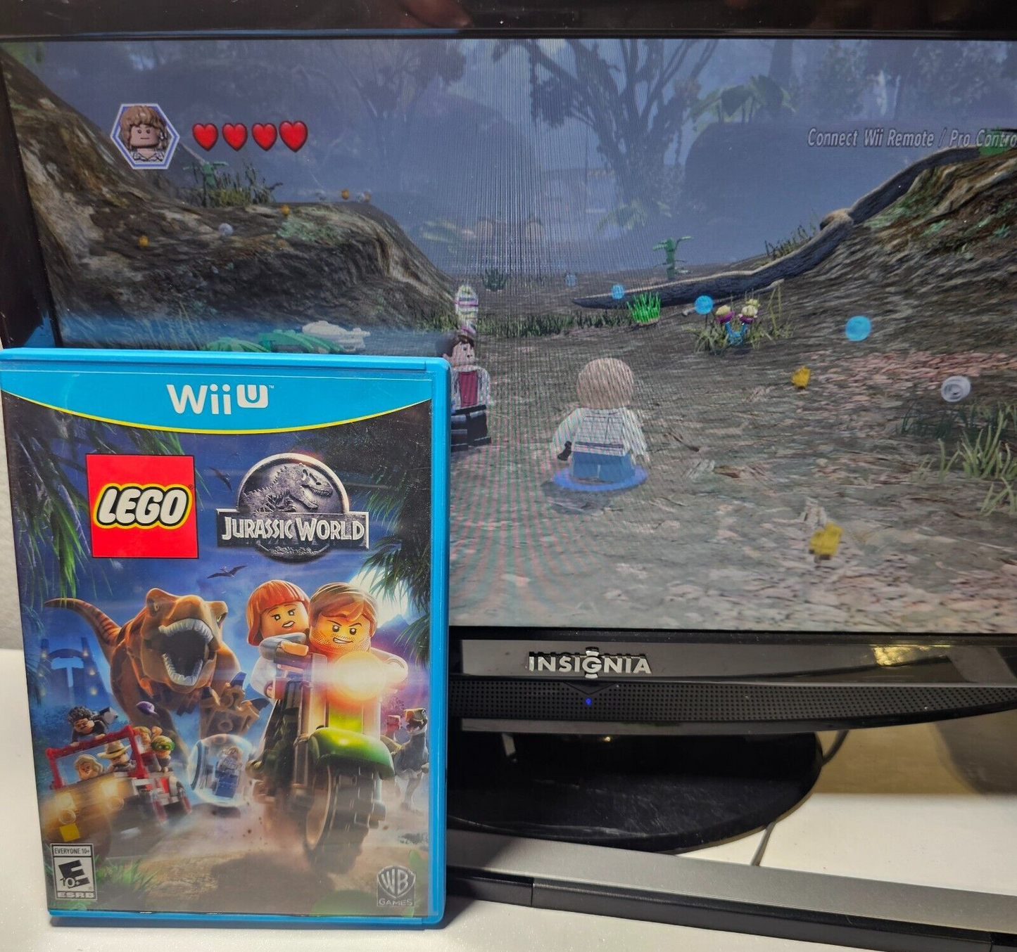 Lego Jurassic World (Nintendo Wii U, 2015) Game Case Manual - Tested and Working