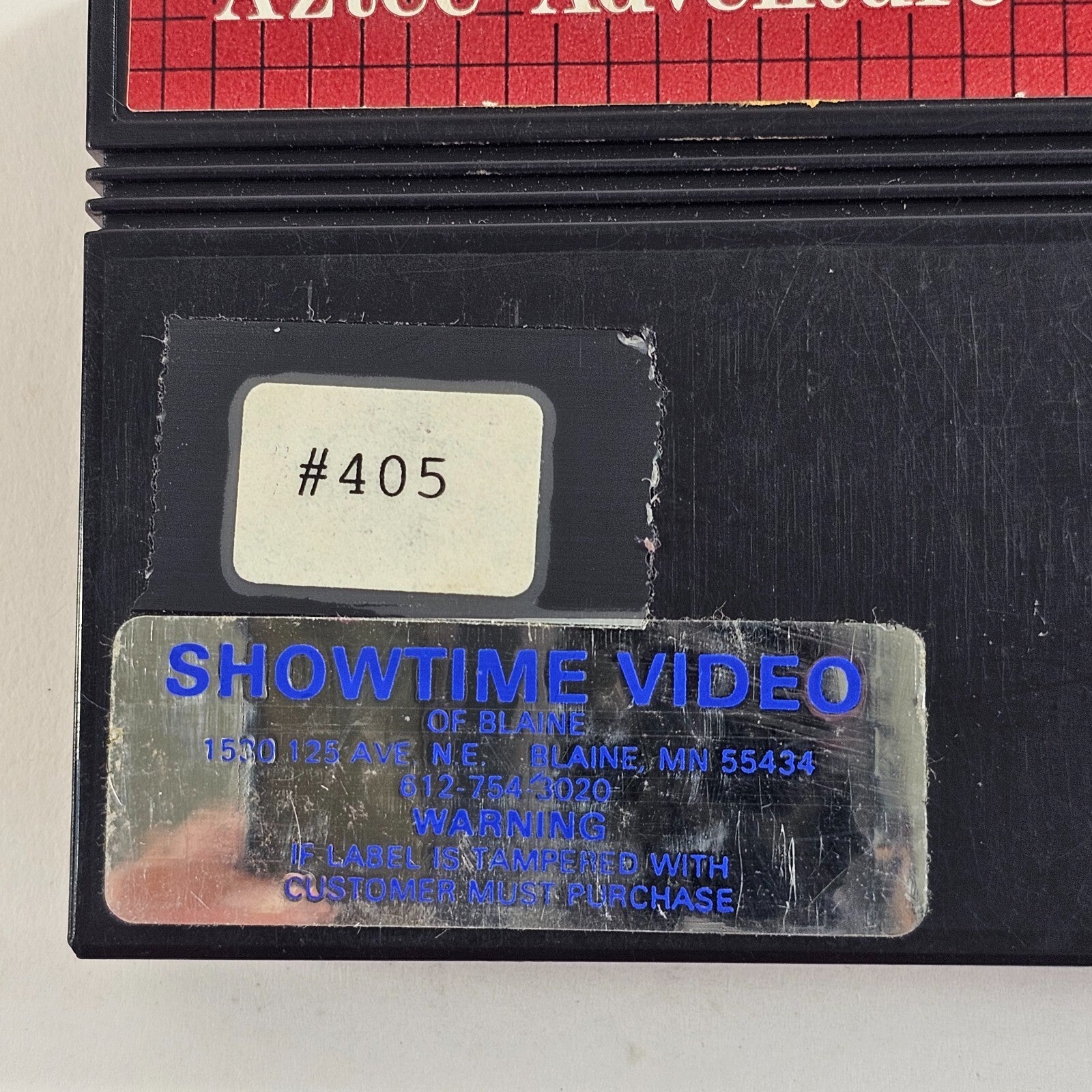 Aztec Adventure (Sega Master System, 1988) Game and Case - Tested - Read