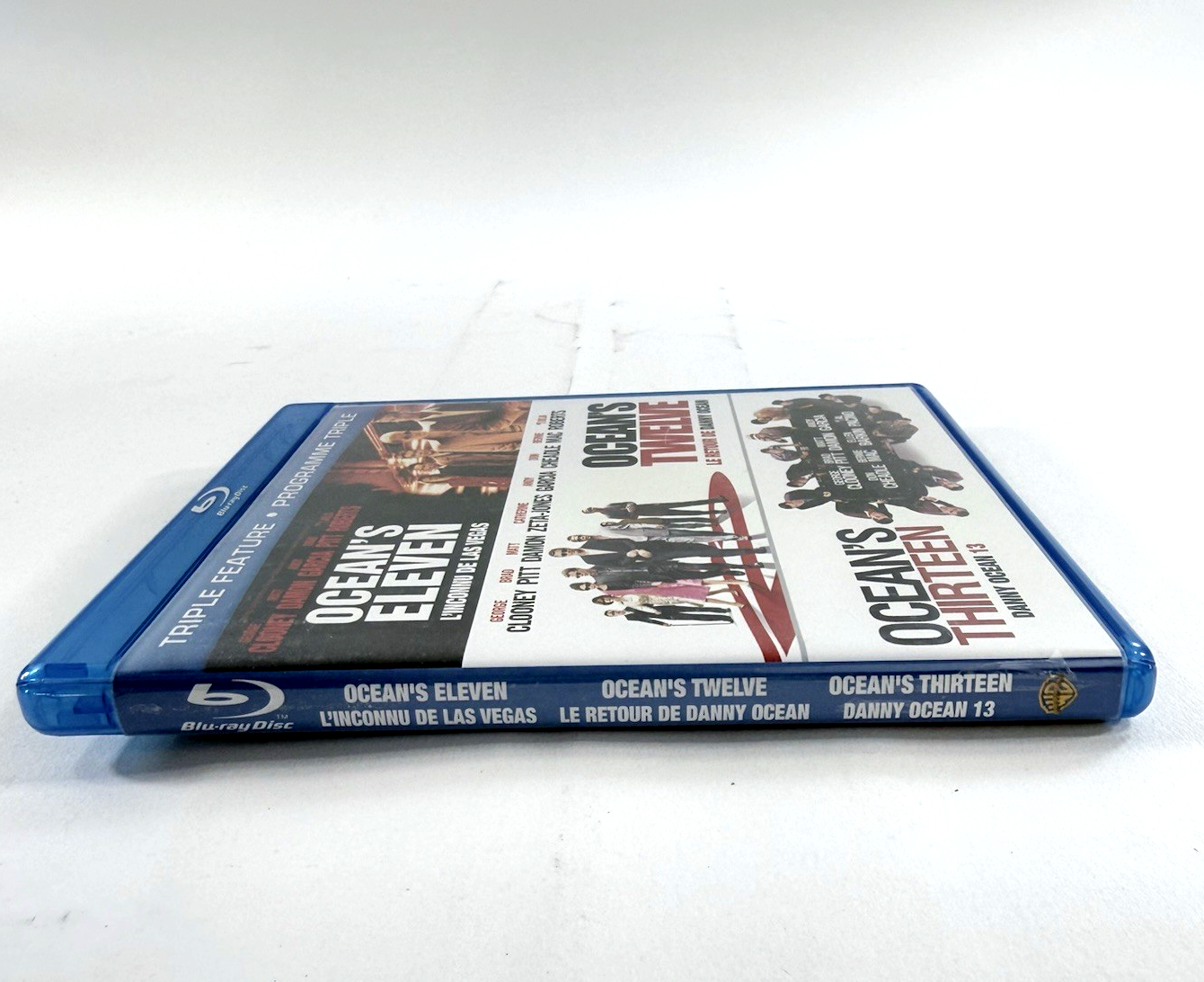 Oceans Eleven/Oceans Twelve /Oceans Thirteen (Blu-ray Disc, 2012, 3-Disc Set)