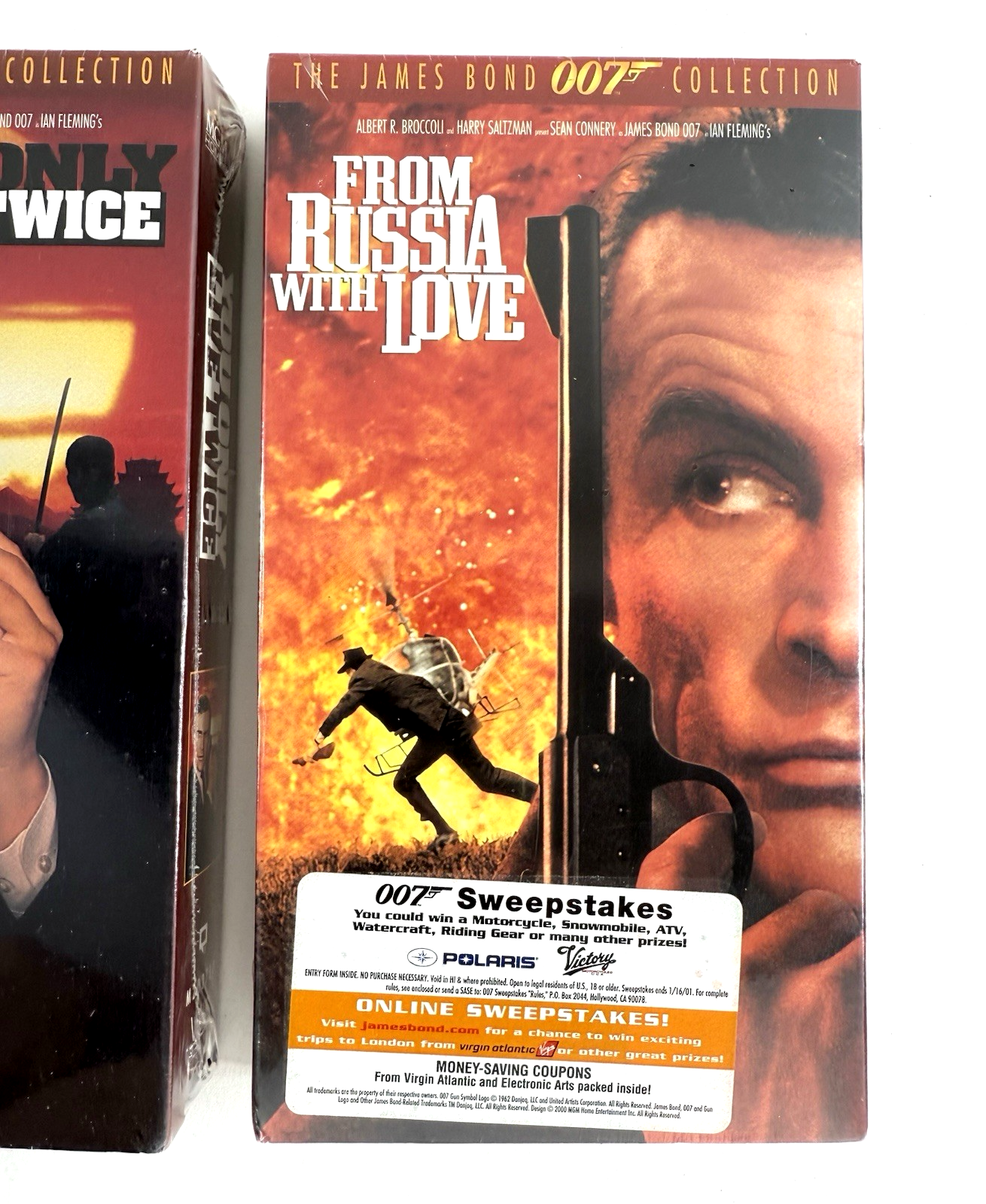 Diamonds Are Forever (VHS Bundle) You Only Live Twice, From Russia With Love