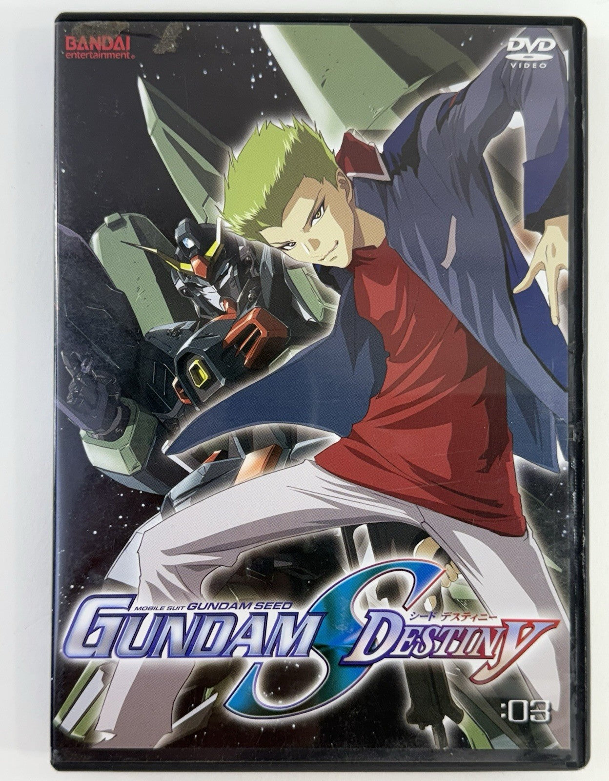 Mobile Suit Gundam SEED Destiny Vol. 1 2 3 (DVD Bundle, 2006) - Tested & Working