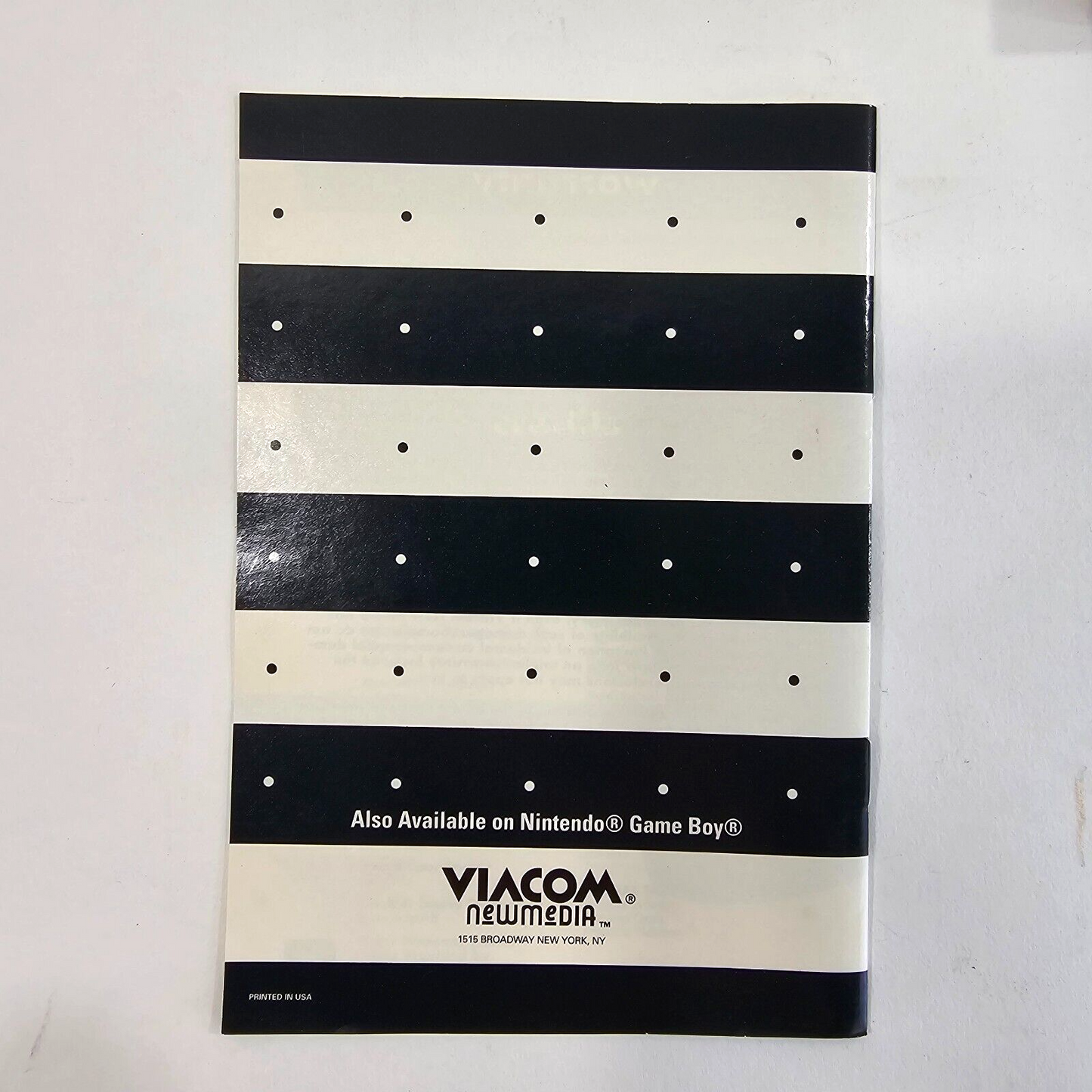 Zoop (Super Nintendo SNES, 1995) Game Box Manual Insert Registration - Tested