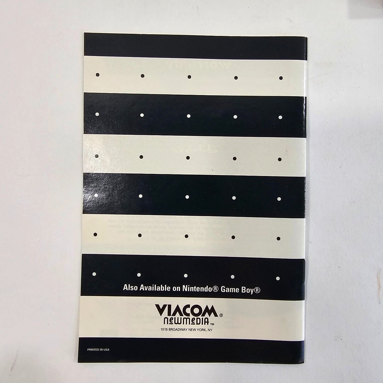 Zoop (Super Nintendo SNES, 1995) Game Box Manual Insert Registration - Tested