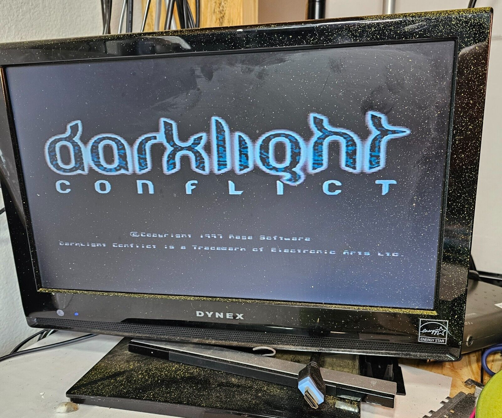 Darklight Conflict (Sony PlayStation 1, 1997) Game Disc