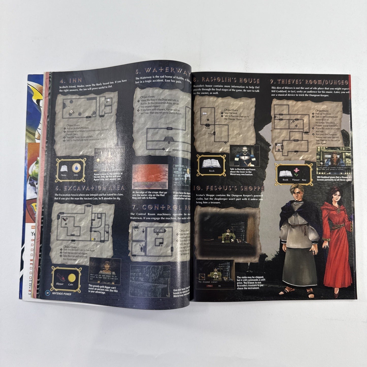 Nintendo Power Magazine Vol. 120 May 1999 with Harrier 2001 Poster and Inserts