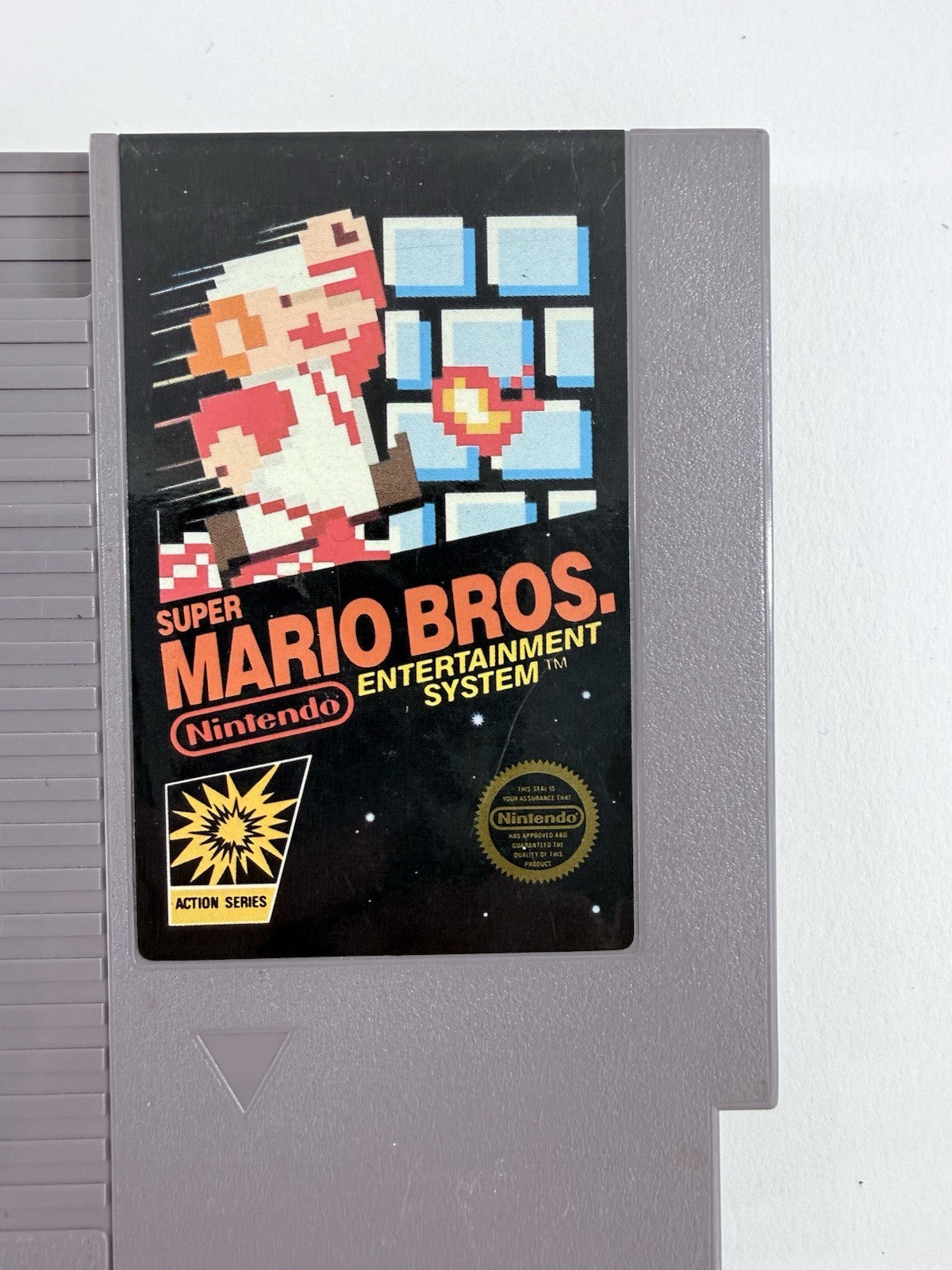 Super Mario Bros. (Nintendo NES, 1985) 5-Screw Game Cartridge - Tested