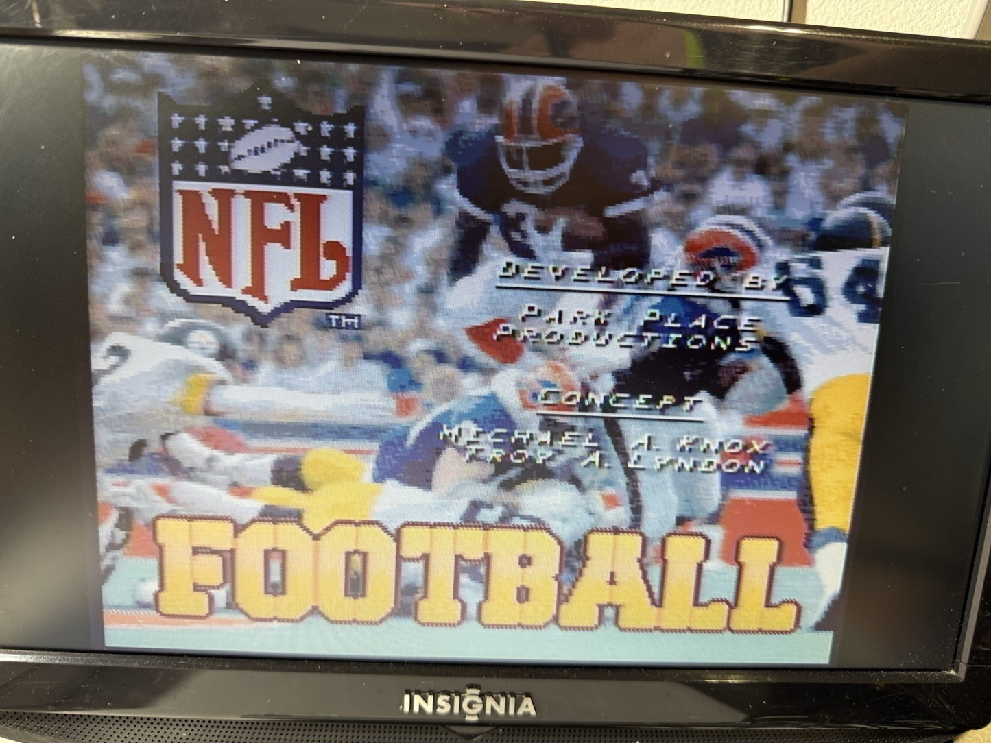 NFL Football (Super Nintendo Entertainment System, 1993) Game Cartridge - Tested