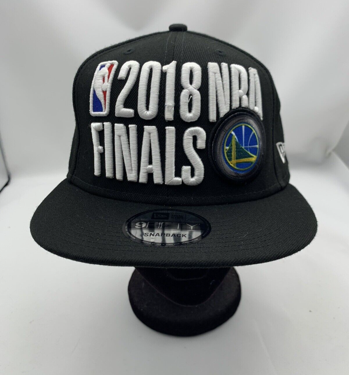 Golden State Warriors 2018 NBA Finals New Era 9FIFTY Snapback Hat NEW
