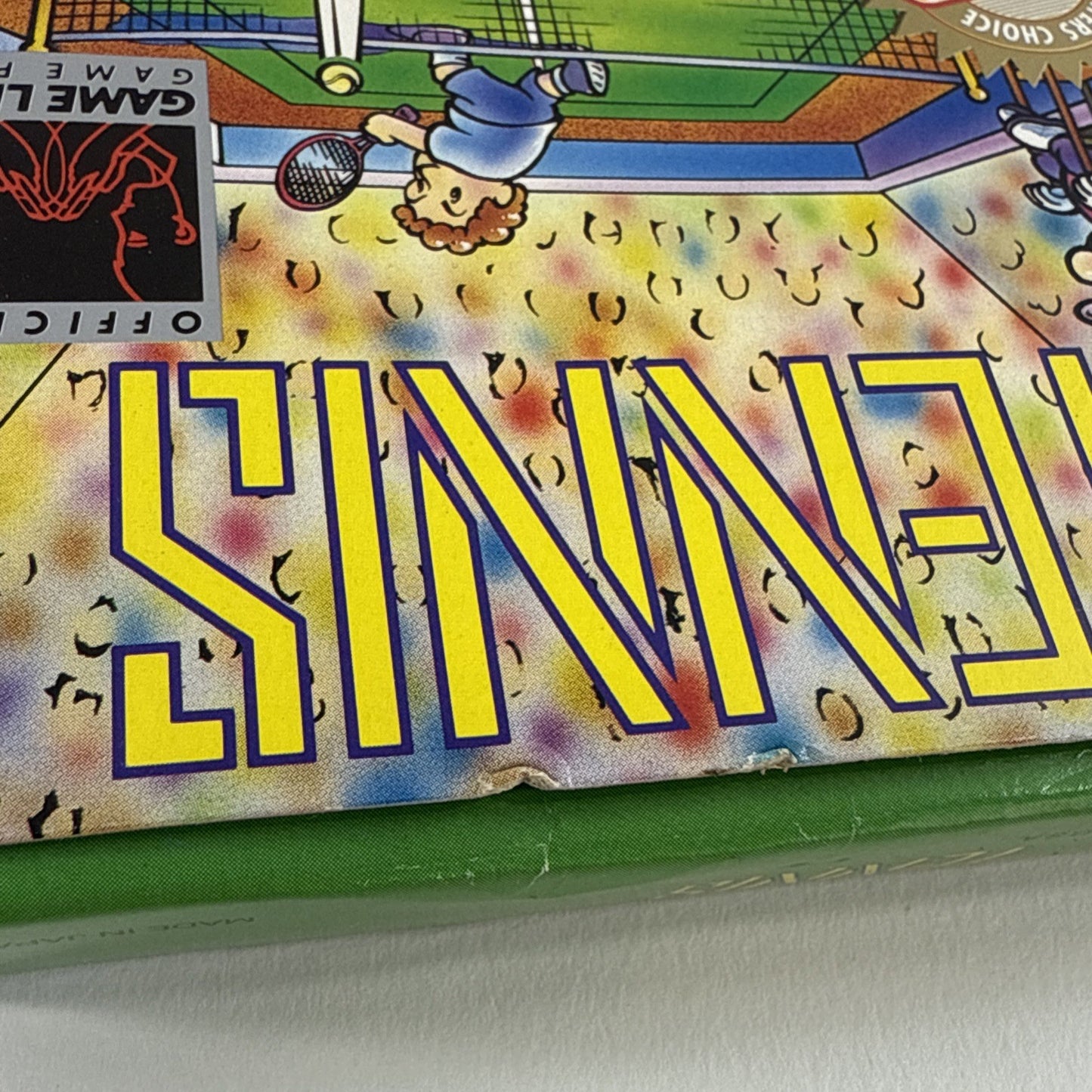 Tennis (Nintendo Gameboy, 1989) Game Box Manual Inserts - Tested and Working